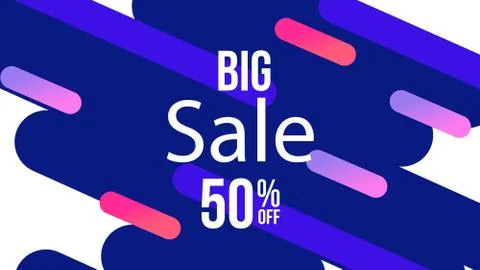 Huge Discount Background Stock Illustration