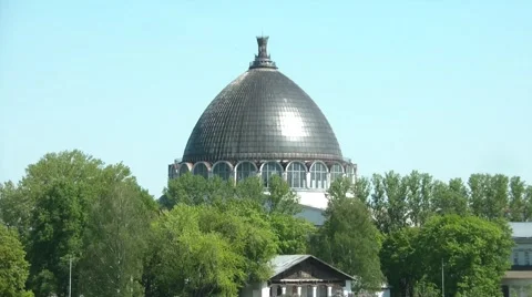 Huge Dome 2 Stock Footage 5299369