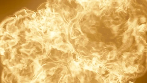 Huge Dramatic Very Hot Fireball Explosion Towards Camera 3D Illustration 스톡 동영상 90338335