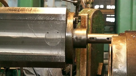 Huge drilling machine Stock Footage 97757202