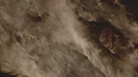 Huge fire flames Video stock 140771643