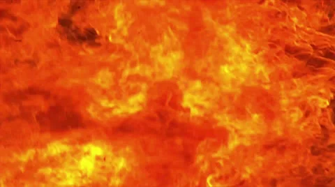 Huge Flames to Camera Stock Footage 22945962