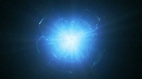 Huge galactic explosion 库存影片 54708185