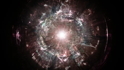 Huge galactic explosion 스톡 동영상 90763273