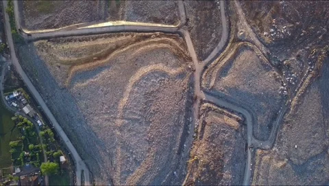 A huge garbage dump. Stock-Footage 130808686
