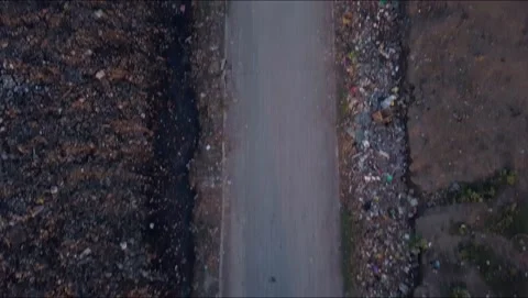 A huge garbage dump. Stock Footage 130810002