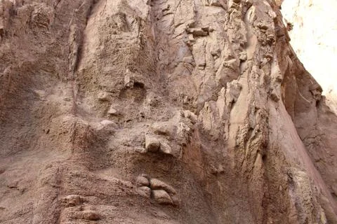 Huge granite rocks Stock Photos