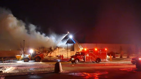 Huge inferno Stock Footage 103631875