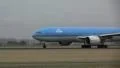 Huge KLM plane takes off HD Footage
