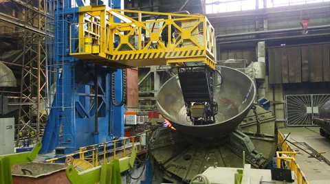 A huge machine Stock Footage 48991530