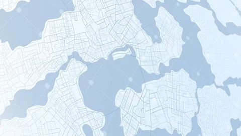 Huge map. Geographic distance plan with grid with white lines. City urban roads Stock Illustration