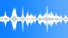 Huge ocean waves breaking on open sea loop Sound Effect