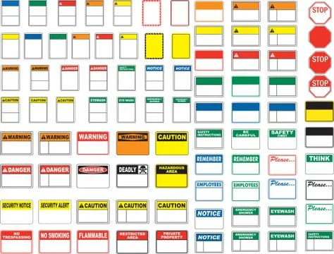 Huge pack of different tables Stock Illustration