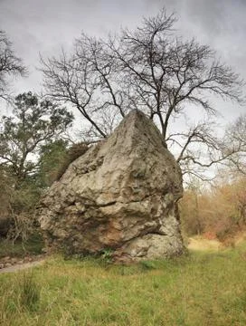 Huge rock Foto stock