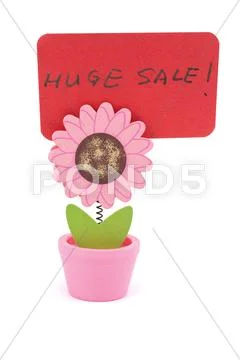Huge sale Stock Photos