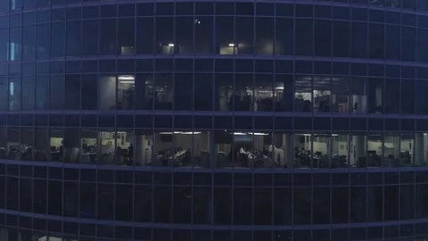 Huge skyscraper building Stock Footage 83415154