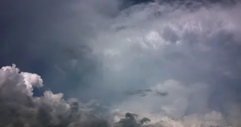 Huge Storm Clouds Forming (2160p 25fps) Stock Footage 167842450