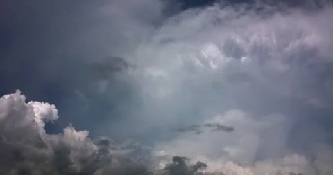 Huge Storm Clouds Forming (2160p 23.976) Stock Footage 167842455