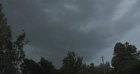 Huge storm passes over. Stock Footage 197678308