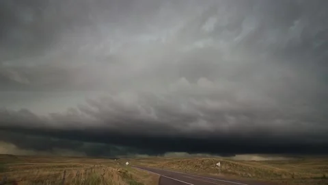 Huge Storm Time Lapse Stock Footage 197073282