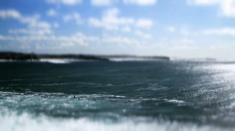 Huge Surf / Surfing Stock Footage 811165