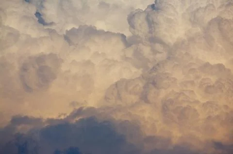 Huge thunderstorm cloud Stock Photos