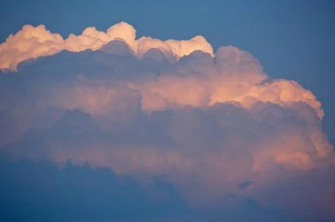 Huge thunderstorm cloud Stock Photos