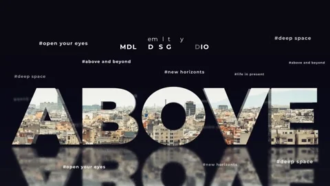 Huge Titles After Effects stock