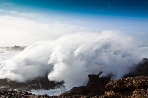 Huge wave Stock Photos