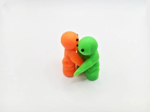 Hugging couple Stock Photos