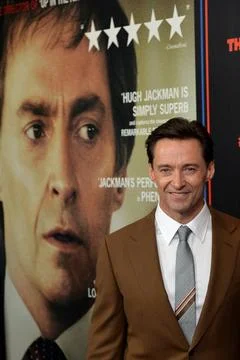  Hugh Jackman attending The Front Runner Premiere at MoMa on October 30, 2... Stock Photos