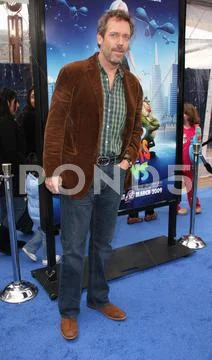 Hugh laurie.los angeles premiere of dreamworks animation's monsters vs. alien Stock Photos