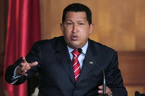 Hugo Chavez Foto stock