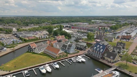 Huizen, The Netherlands Stock Footage 281264224