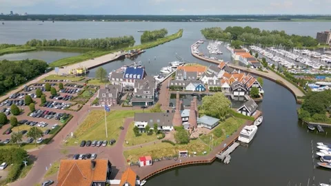 Huizen, The Netherlands Stock Footage 281264257