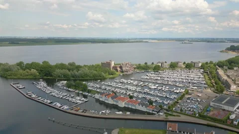 Huizen, The Netherlands Stock Footage 281264374