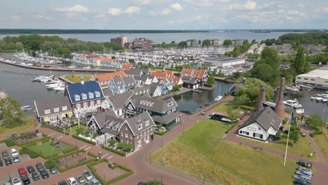 Huizen, The Netherlands Stock Footage 281264514