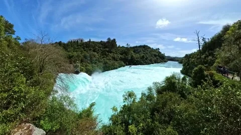 Huka Falls Stock-Footage 214265173