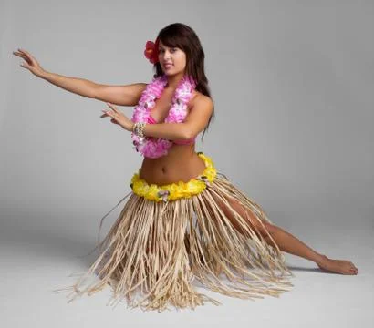 Hula dancer Stock Photos