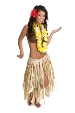 Hula dancer Stock Photos