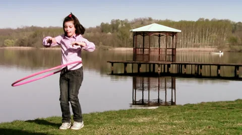 Hula hoop Video stock 33195816