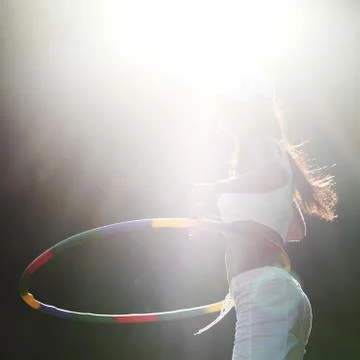 Hula hoop Stock Photos