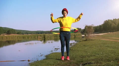 Hula hop Stock-Footage 130483130