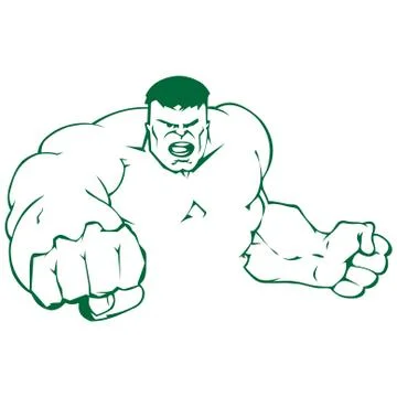 Hulk Stock Illustration