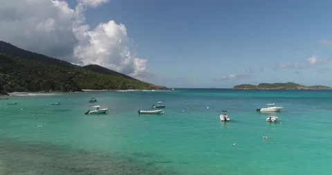 Hull Bay St. Thomas Virgin Islands Video stock 165212304