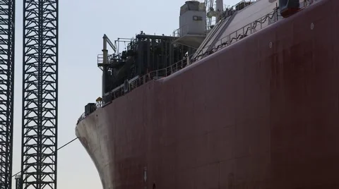 Hull Of The Cargo Vessel Stock Footage 63988539
