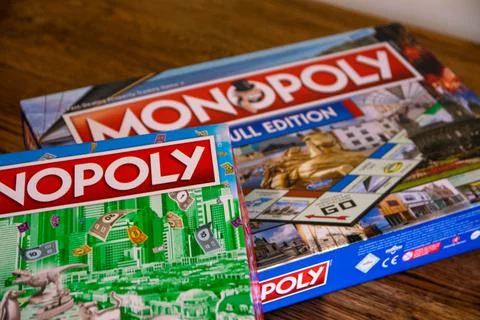 Hull edition of Monopoly Stock Photos