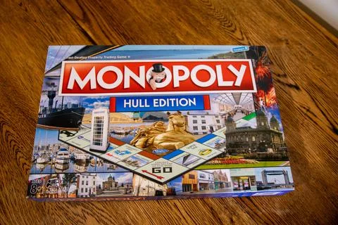Hull edition of Monopoly Stock Photos