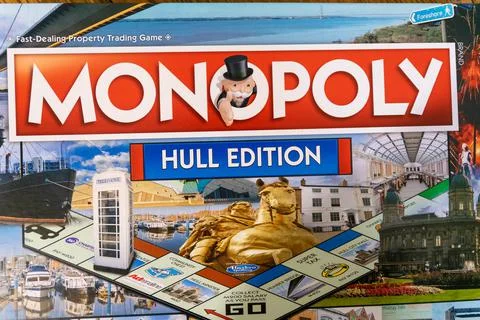 Hull edition of Monopoly Foto stock