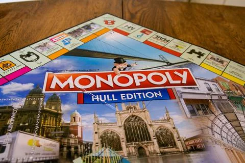 Hull edition of Monopoly Stock Photos